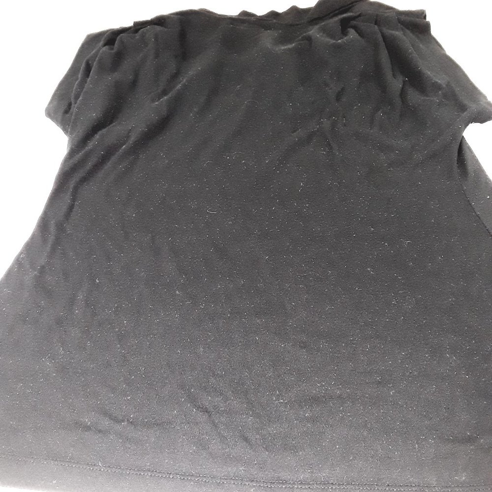 Susie Rose black cowl neck top